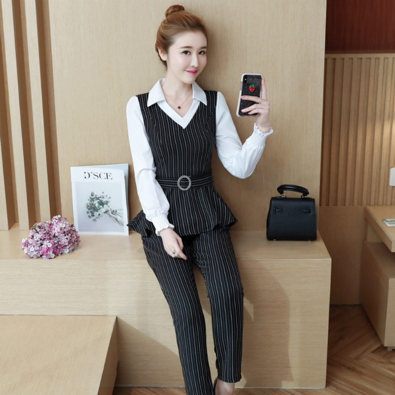 Costume femme en Mélange de coton - Ref 3334959 Image 4