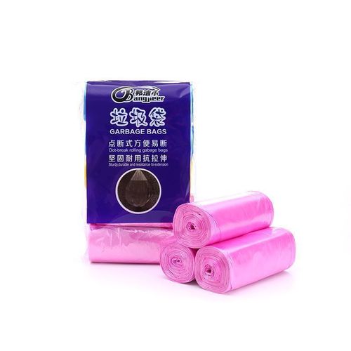 10 roll batch large household thickened point break type continuous roll garbage bag 50*45cm factory direct sale