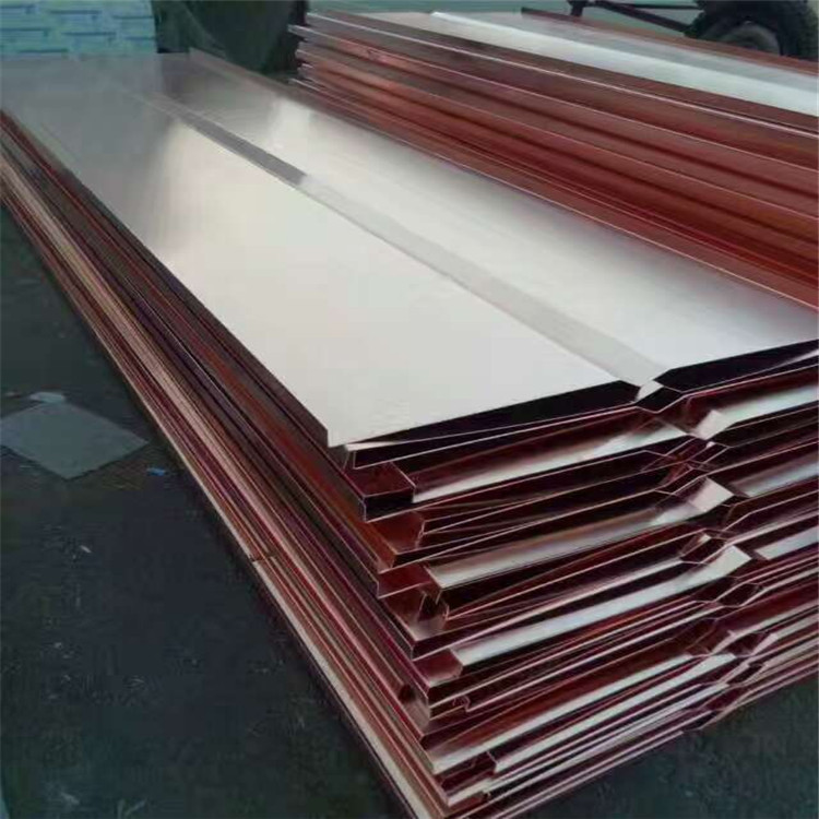 T2软态紫铜止水铜带  大坝用防渗水止水铜  中加沥青止水铜片