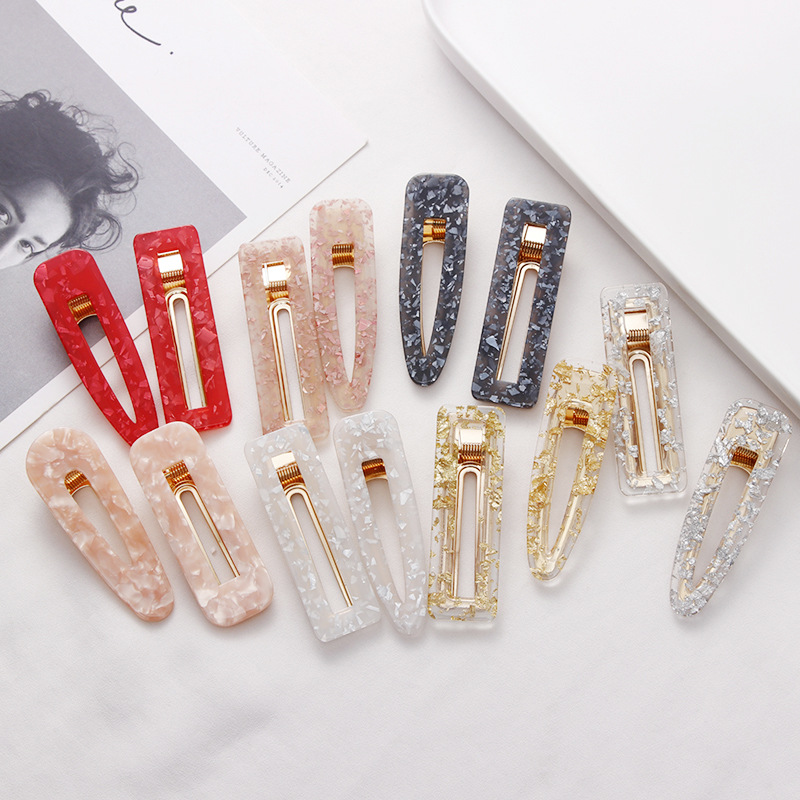 Korea New Acrylic Acetate Cheap Hairpin Wholesale display picture 19