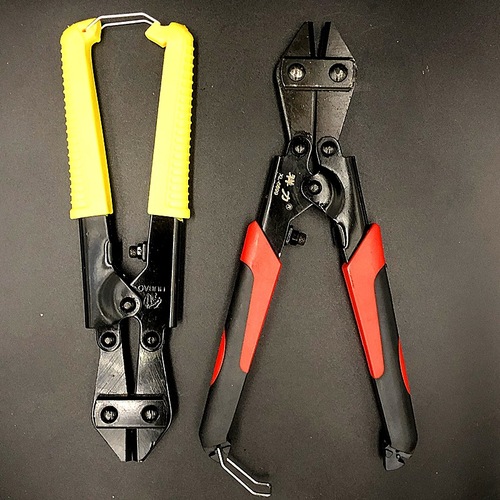 Factory direct sales 8-inch bolt cutters two-color handle mini bolt cutters for cutting wire wire cutters mini cable pliers