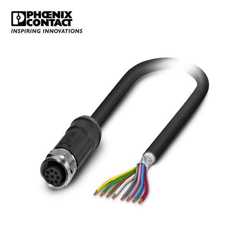 菲尼克斯 传感器/执行器-SAC-8P- 2,0-28X/M12FS SH OD-1407282