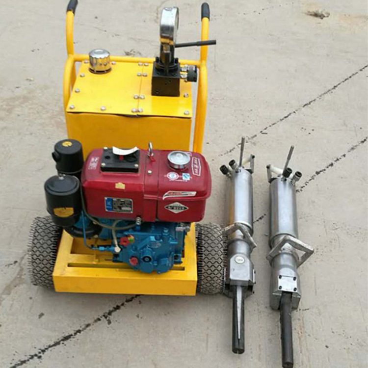 3枪岩石分裂机电动液压分裂机 混凝土分裂机 岩石劈裂机现 分裂机