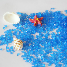 水族鱼缸花瓶装饰底砂彩色玻璃沙微景观造景玻璃沙玻璃石子玻璃珠