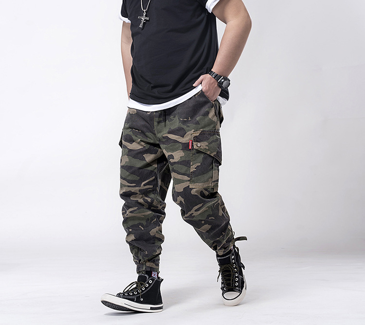 Herrenbekleidung Frühling-Sommer Plus-Size-Mode Herrenhosen mit dicken und lockeren Freizeithosen_voghion.com