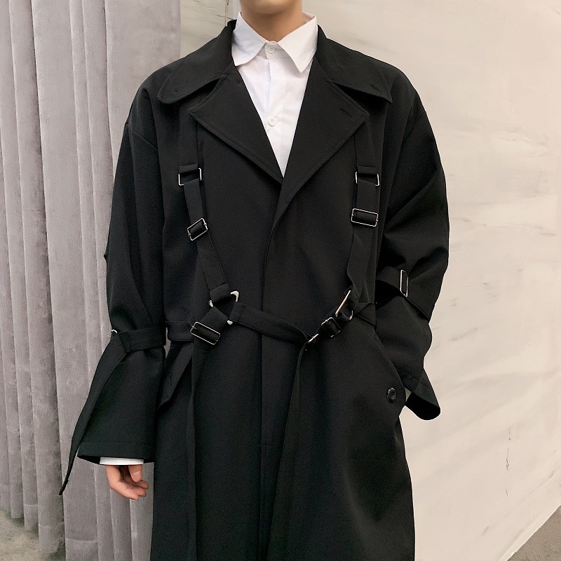 Men's elegant summer trench coat English style