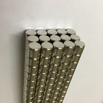 Magnetic 6*6 magnet,lodestone,NdFeB magnets Rare earth magnetism Cylindrical Powerful magnets 6x6