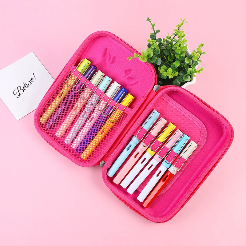 Cartoon three dimensional children's capacious pencil case, organizer bag, Birthday gift