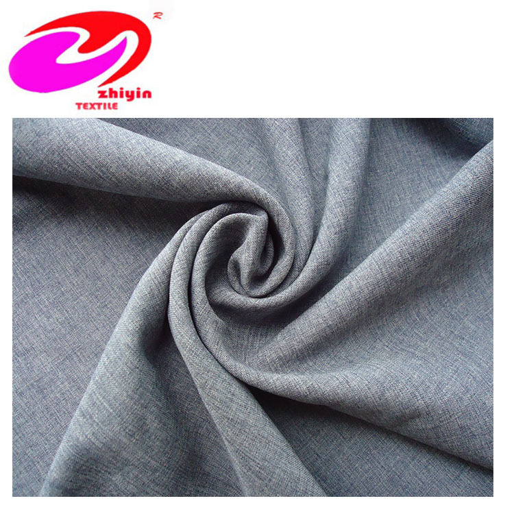 300D Cation Double color Polyester fabric Imitation linen Latest fashion Windbreaker suit Textile fabrics