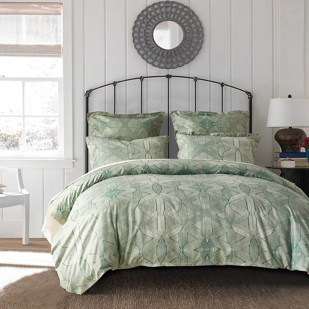 跨境家纺热销外贸爆款亚马逊速卖通ebay美国尺寸床品天丝棉三件套