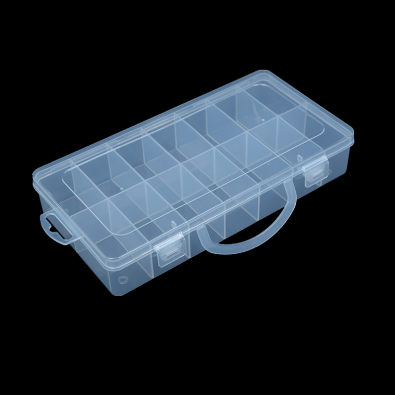 批发包装小盒子芯片盒收纳盒透明塑料盒子小号小产品包装盒PP材质