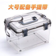 單反相機鏡頭防潮箱干燥箱手提式家用收納箱收納盒加厚透明防潮濕