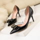 The 899-8 han edition style high heel with paint pointed hollow out sexy thin bowknot heels single woman shoes