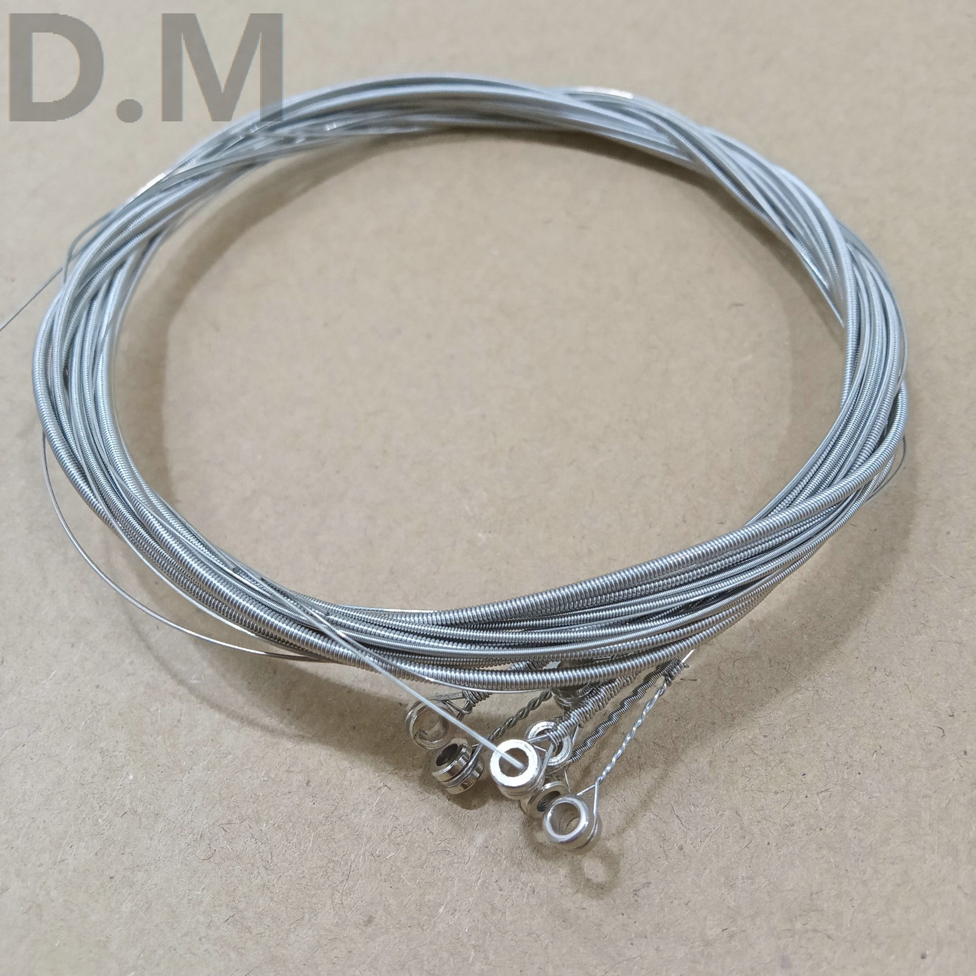 7 cuerdas de cuerda de guitarra eléctrica de siete cuerdas de guitarra eléctrica cuerda de acero de alta calidad hexagonal cuerda de guitarra eléctrica embalaje independiente