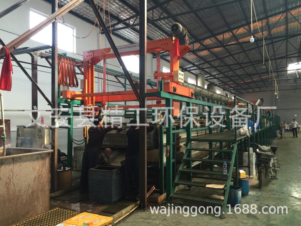 自动滚镀线，电镀设备