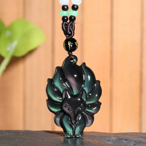 Rainbow Eye Nine -tailed Fox