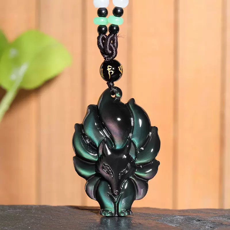 Pendant, organic rainbow mobile phone