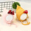 baby Hat Autumn and winter lovely 0-1 newborn Infants pure cotton Newborn Tire cap men and women Western style Ear