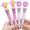 Girl Heart Cartoon Creative Pressing Beads Pen Cute 10 Color Handbook Students Color Multifunctional Oil Pens