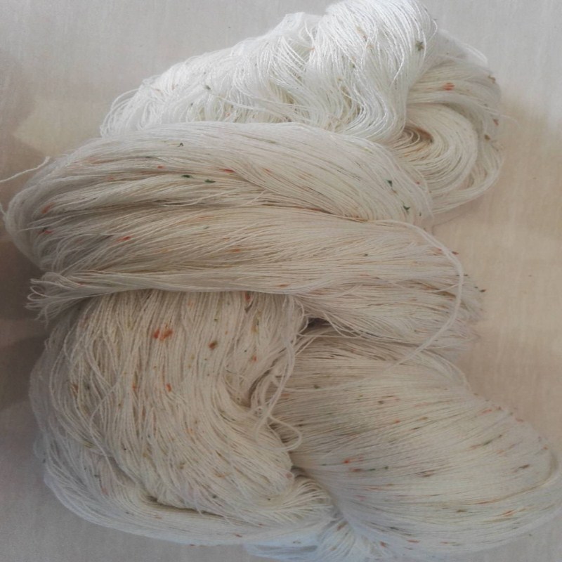 26支彩点纱腈纶彩点七彩涤纶点子纱针织纱腈纶膨体