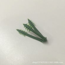 仿真花仿真植物圣诞红果3叉塑料配件 油光果分支丝花配件厂家直销