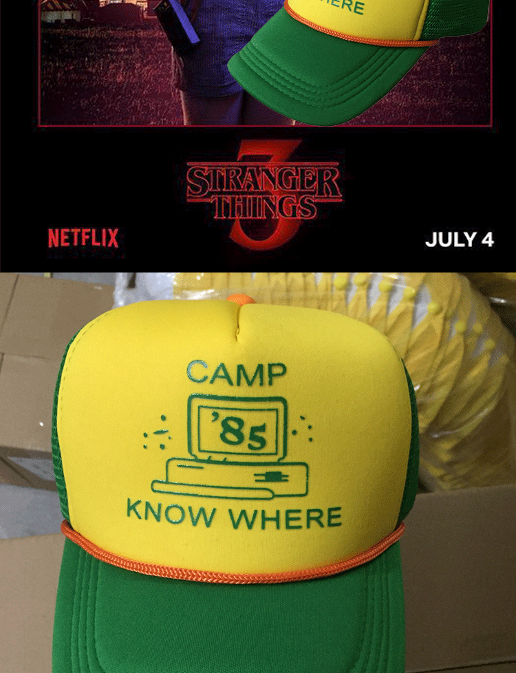 Baseball cap Dustin Stranger Things