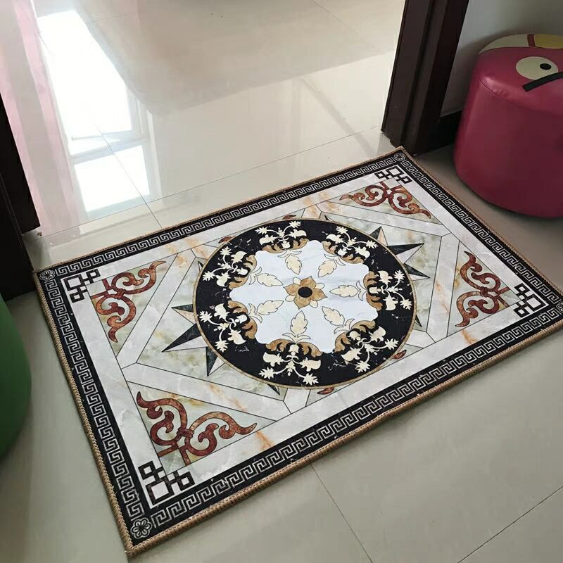 Cross-Border European Style Entry Door Mats, Bathroom Mats, Household Carpet Manufacturers, Dropshipping and Water-Absorbent