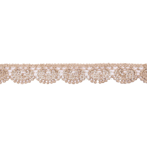 Computer embroidered lace water-soluble curtain lace 2.5cm curved edge 13m sofa cushion clothing home textile home decoration curtain