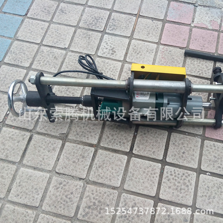 13型电动钢轨打孔机 轻轨钻孔机 钢轨打孔机价格 铁路钢轨开孔机