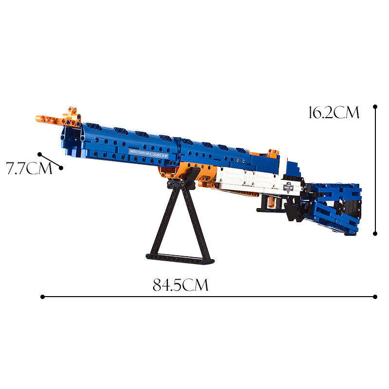 Double Eagle Building Block Gun Assembled Toys Puzzle Jedi Survival Eating Chicken 98K Sniper Robbery Model legao 61 Gift