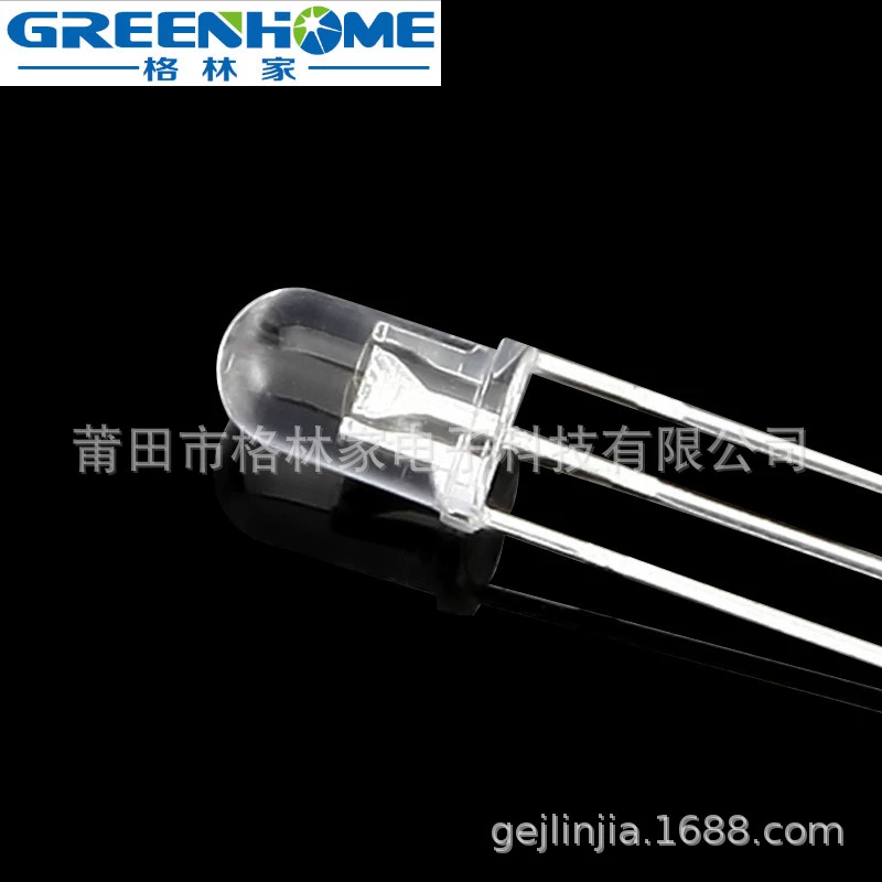 Прозрачная двухцветная LED-индикаторная лампа