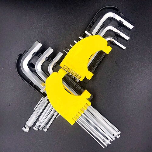 Manufacturer wholesale Yulong hexagonal wrench high quality vanadium steel hexagonal wrench household hexagonal wrench set