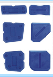 美缝工具6件套 阴角刮板玻璃胶铲清除残胶刮刀工具套装组合