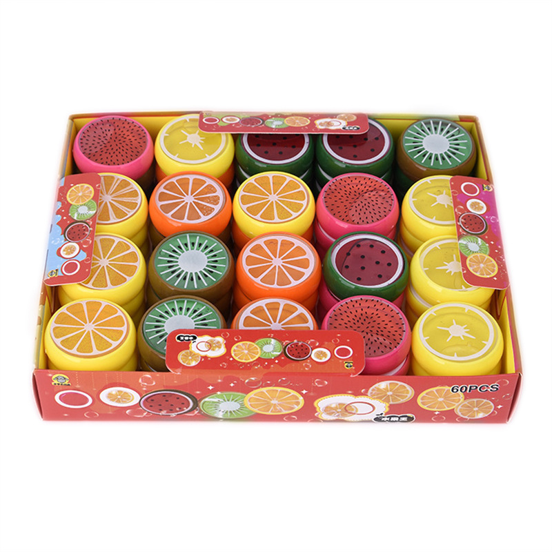 盒装小号水果水晶泥儿童玩具史莱姆彩泥粘土外贸热卖