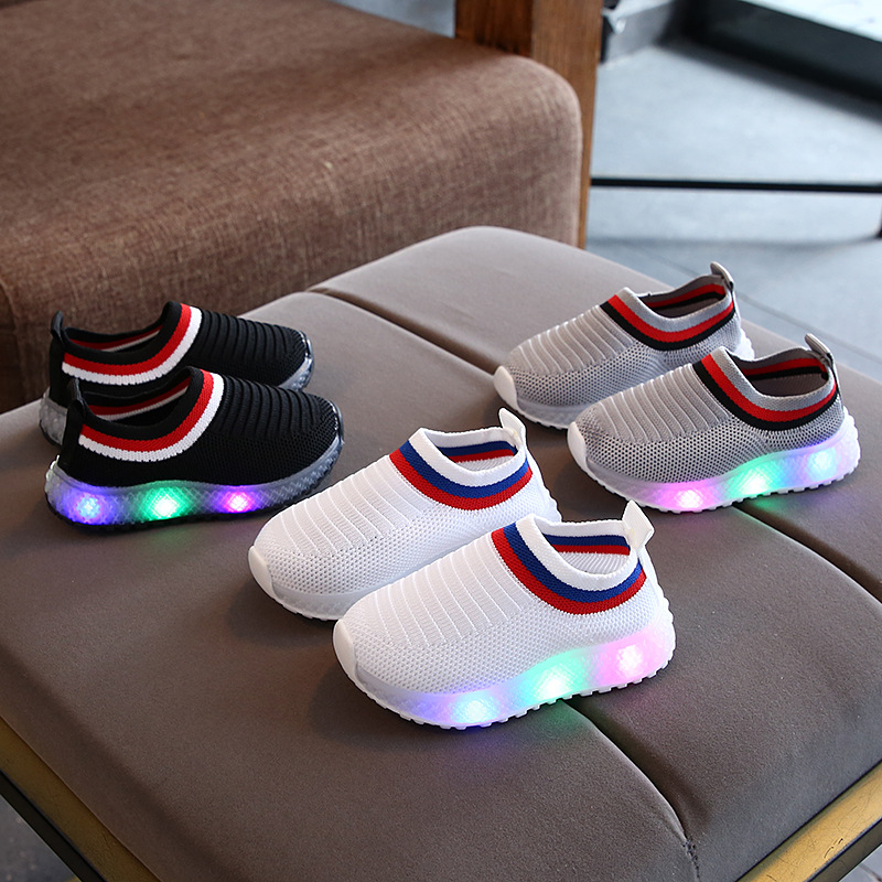 Children's light-emitting shoes 2020 aut...