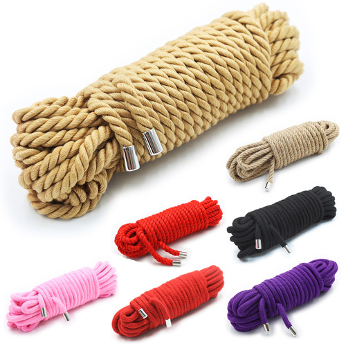 Factory store wholesale sex toys rope cotton rope original hemp rope formula hemp rope silk rope nylon silk rope binding rope