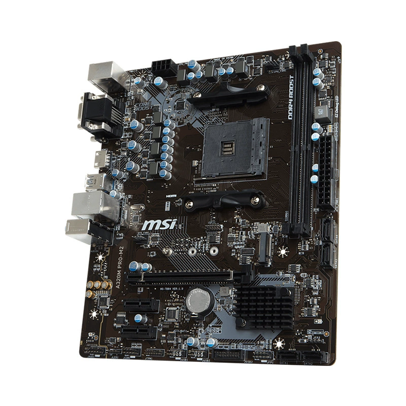 Micro-Star A320M Pro-M2 замена VD Plus A320M Pro VD/S DDR4 маленькая плата