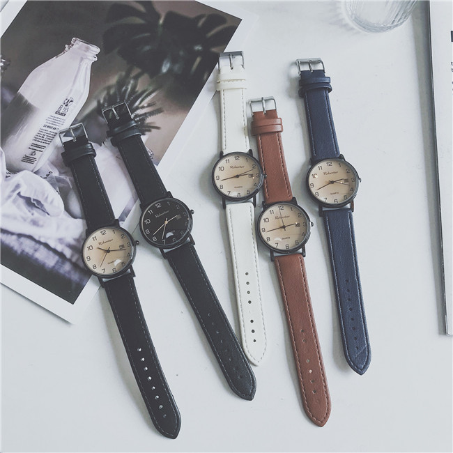 Orologio da ragazzo con quadrante digitale alla moda, studente di scuola media maschile, versione coreana, tendenza minimalista_voghion.com