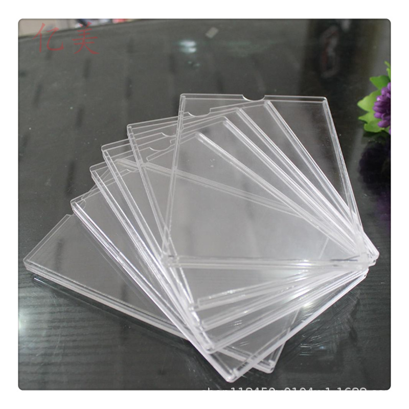 双层亚克力插盒A4亚克力卡槽插纸宣传展示牌A3A4A5插纸盒加工