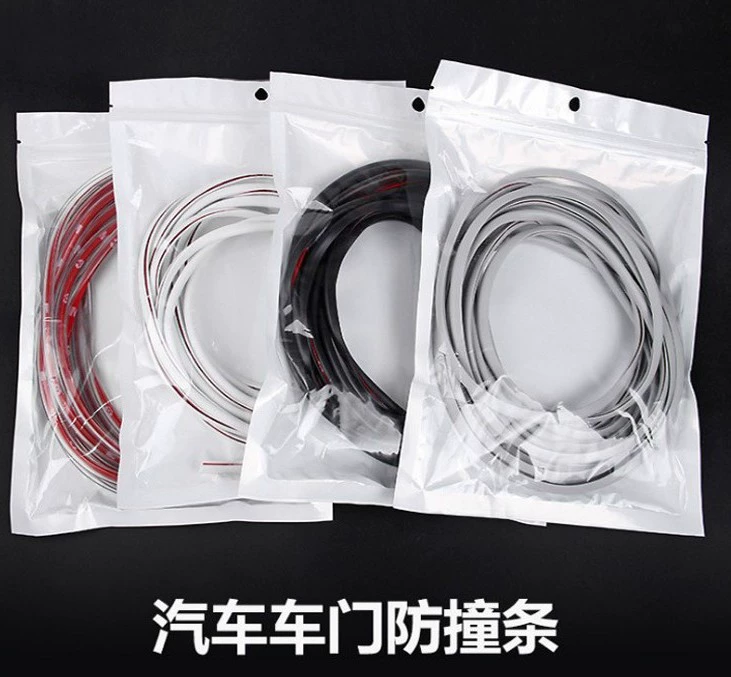 Автомобильная полоса для защиты от столкновений кузова автомобиля против царапин Дверь полоса для защиты от столкновений край двери автомобиля уплотнительная полоса Защитная Наклейка декоративная полоса автомобиля