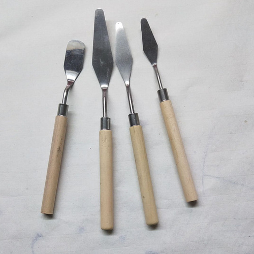 Wholesale art painting oil painting knife, extra small palette knife scraper, flat oil painting knife paint scraper