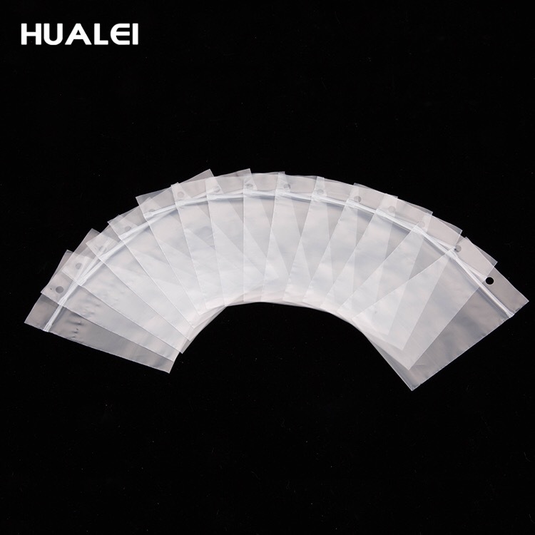 可回收PE透明拉链袋包装袋服装配饰可挂式软骨自封袋