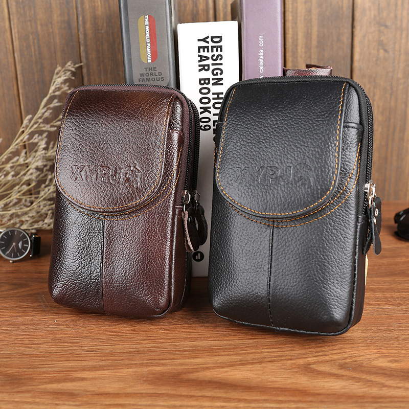 Leather belt bag