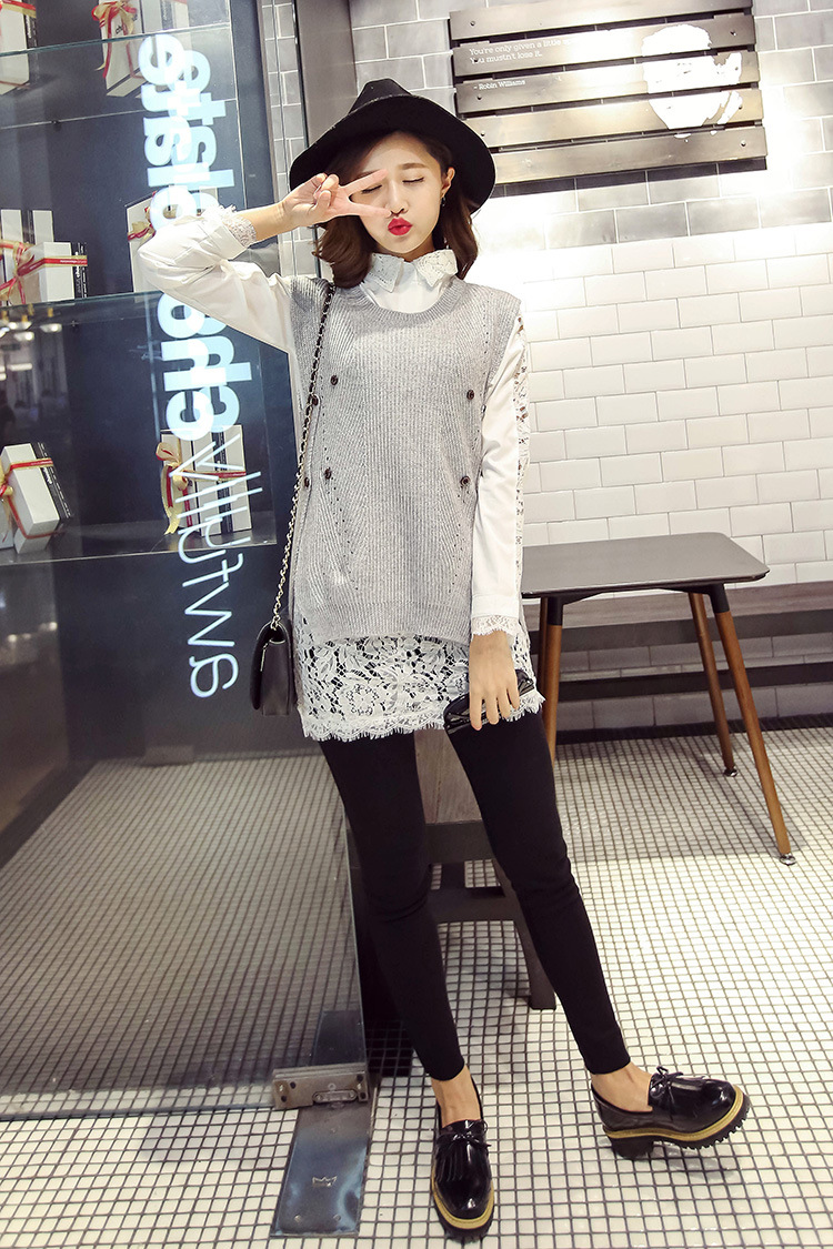 Gilet femme en Tricot - Ref 3317116 Image 14