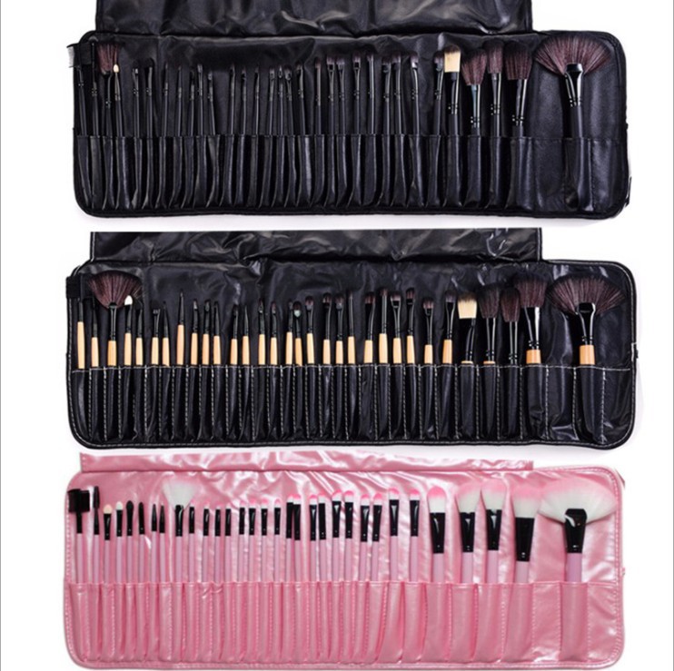 Spot 32 wooden pole makeup brush set 32...