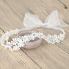 Children's hair accessory, headband from pearl for bride