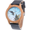 Fashionable watch, quartz watches suitable for men and women, belt, Korean style