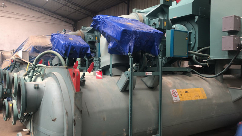 Long-term Sale Used New York Variable Frequency Centrifuge Unit 1000 Cold Ton/RT Central Air Conditioner 3517kw