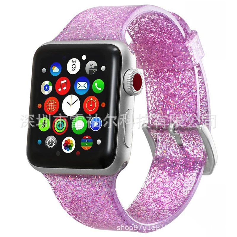 Силиконовый модный ремешок для часов Apple, iPhone1