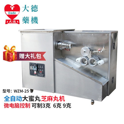 大德中藥制丸機WZM-25全自動芝麻丸藥丸機商用大型大蜜丸機水丸機
